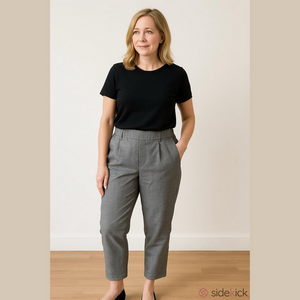 Twik Simons houndstooth pull on pants size medium